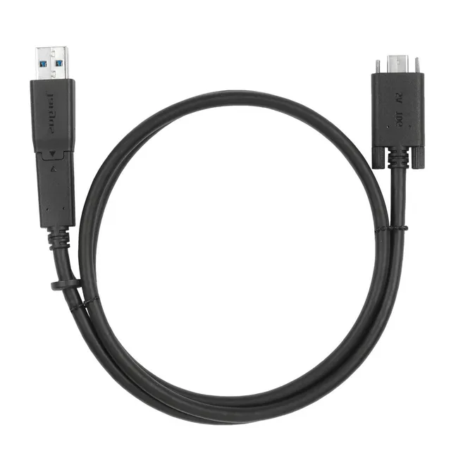 targus-usb-c-male-to-usb-c-male-cable-with-screw-and-usb-a-tether-acc1133glx image 1