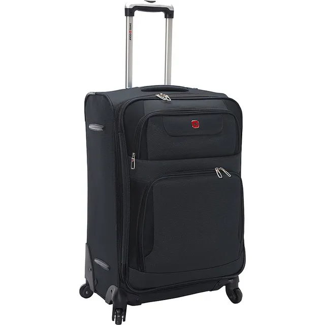 swissgear-maggiore-softside-expandable-spinner-luggage-checked-medium-24-inch-gr image 1