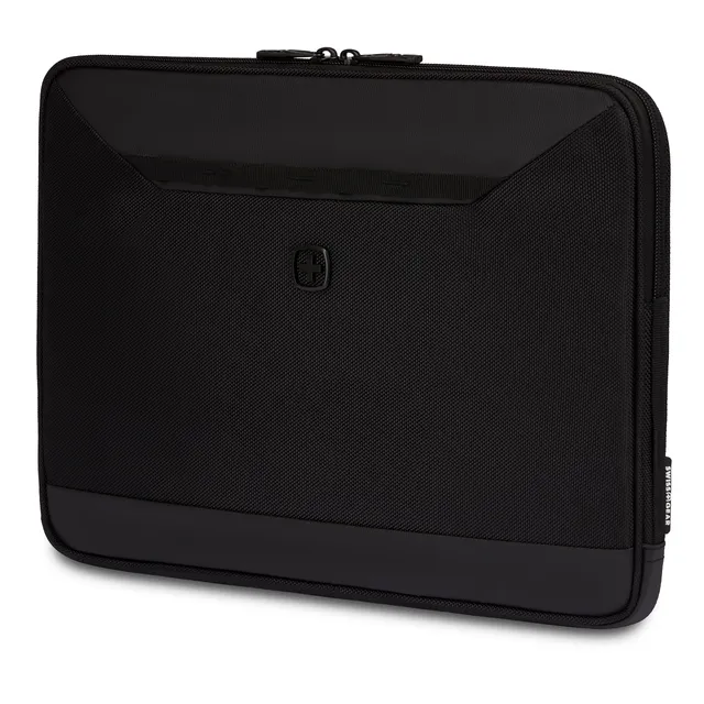 swissgear-padded-zippered-laptop-sleeve-micro-twill-exterior-fleece-lining-up-to image 1