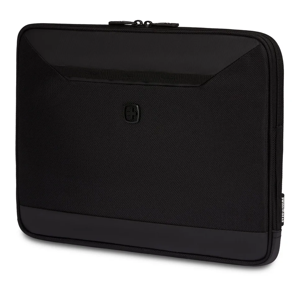 swissgear-padded-zippered-laptop-sleeve-micro-twill-exterior-fleece-lining-up-to image 1