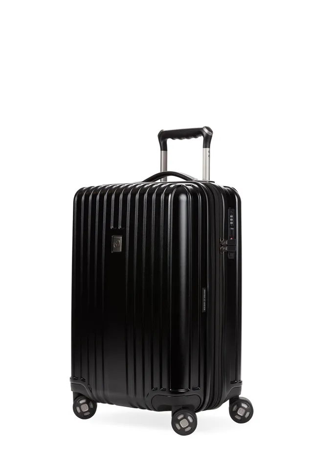 swissgear-ridge-carry-on-spinner-hardside-luggage-20-inch-satin-finish-tsa-lock image 1