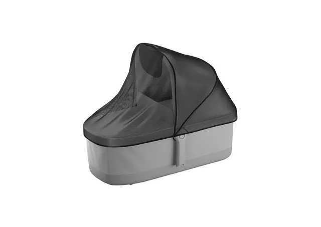 thule-sleek-bassinet-mesh-cover-custom-fit-sun-insect-protection-breathable image 1