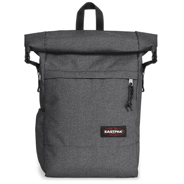 eastpak-chester-everyday-backpack-black-denim-padded-13-laptop-sleeve-top-loadin image 1