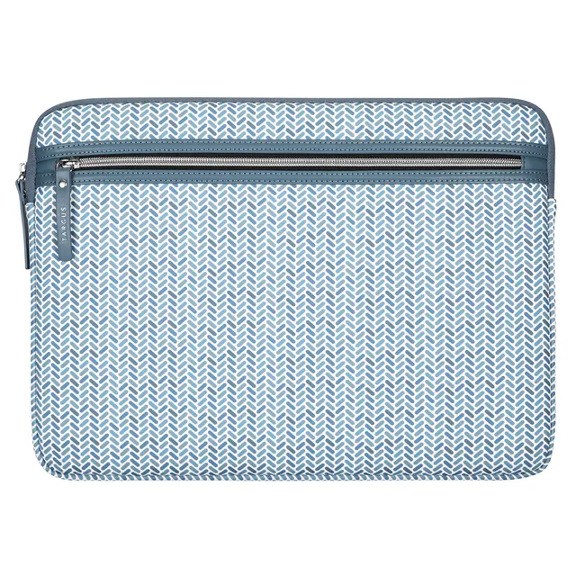targus-13-14-arts-edition-sleeve-herringbone-blue-stylish-casual-design image 1