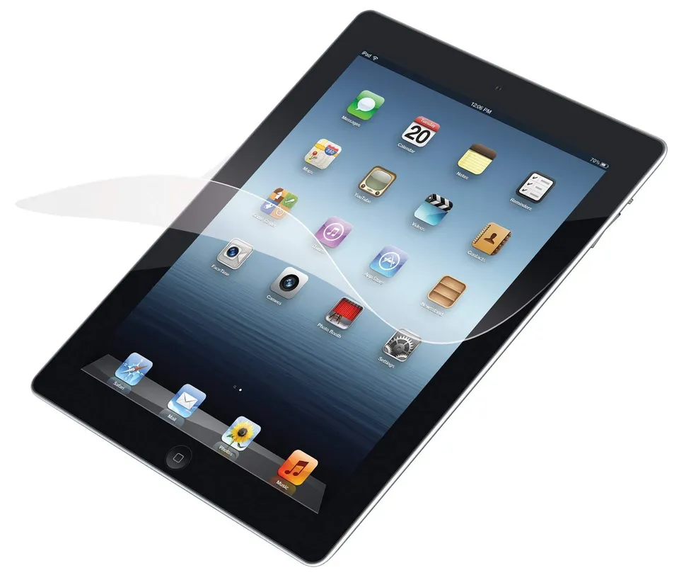 targus-awv1245us-screen-protector-for-ipad-2-3-4-bubble-free-adhesive-anti-glare image 1