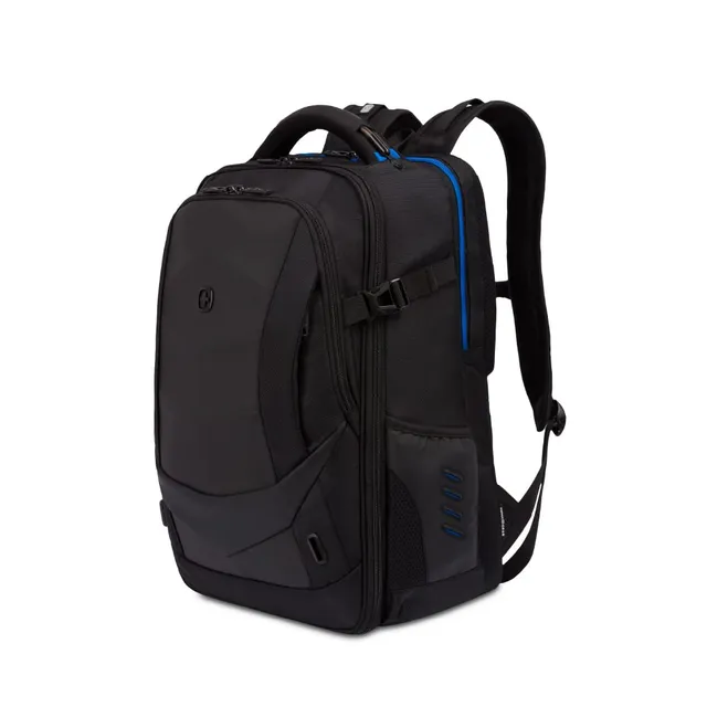 swissgear-the-gamer-usb-gaming-laptop-backpack-with-charger-port-blue-black-17-i image 1