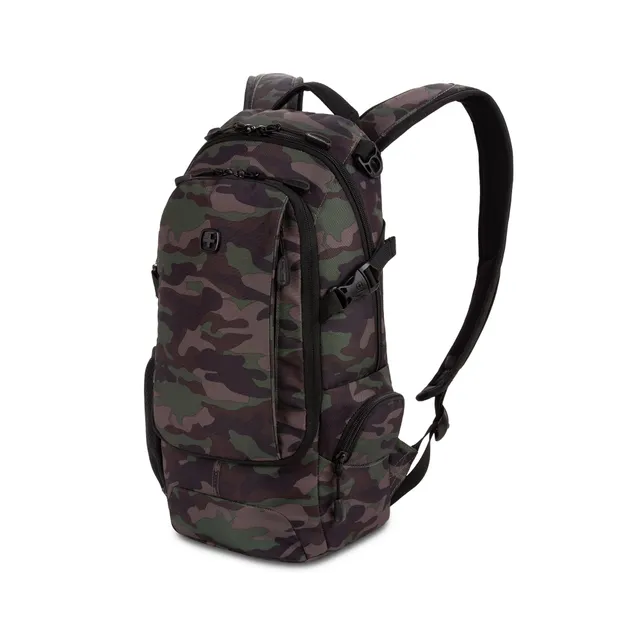 swissgear-city-pack-backpack-slim-profile-15-9l-camo-green-18-inch-with-tablet-p image 1