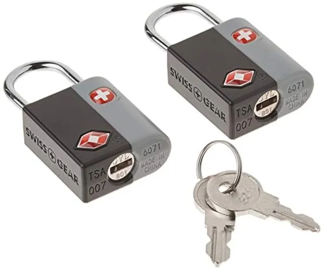 swissgear-tsa-approved-travel-sentry-luggage-locks-set-of-2-with-keys image 1