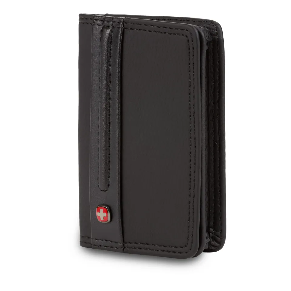 wenger-diplomat-executive-business-card-holder-black-holds-120-cards image 1