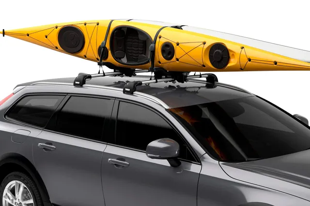 thule-compass-kayak-and-sup-roof-rack-j-style-carrier-for-2-kayaks-or-sups image 1