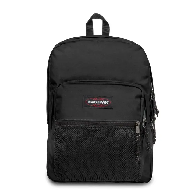 eastpak-pinnacle-backpack-with-dual-compartments-and-front-organizer-black image 1