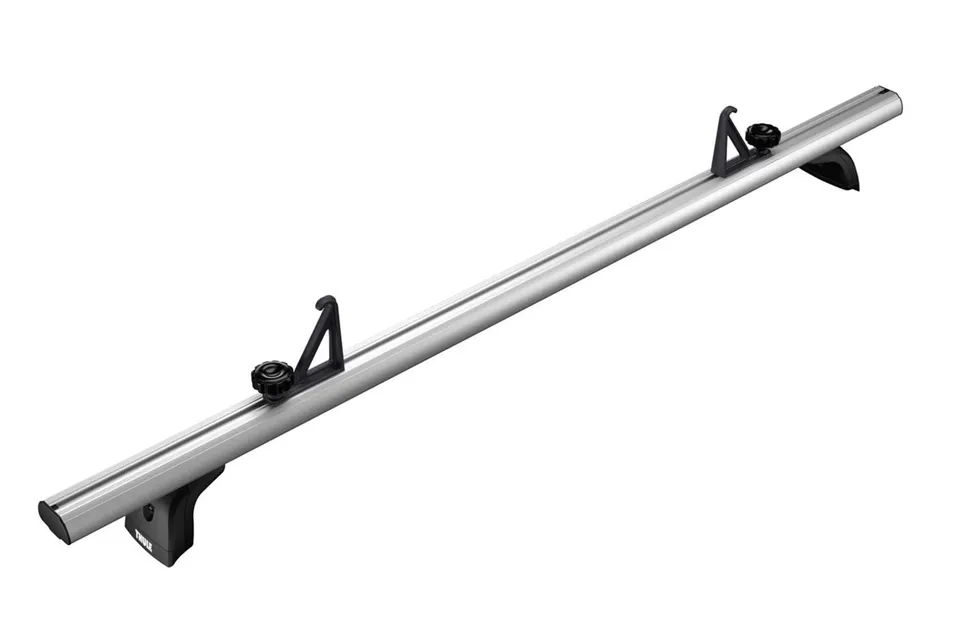 thule-tracrac-van-es-aerodynamic-aluminum-van-rack-system-with-fixed-point-mount image 1
