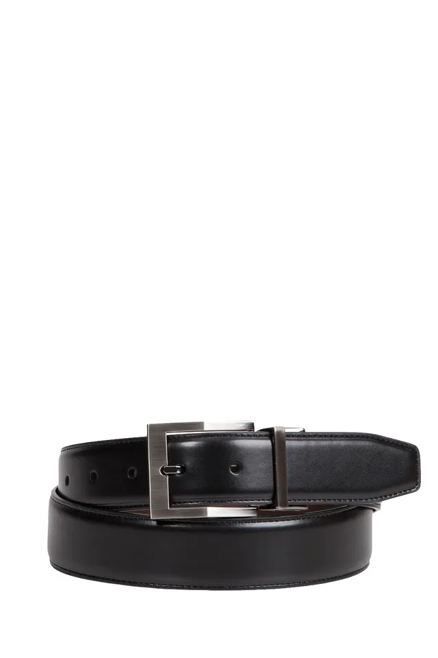 swissgear-contemporary-reversible-xlarge-leather-belt-black-brown image 1