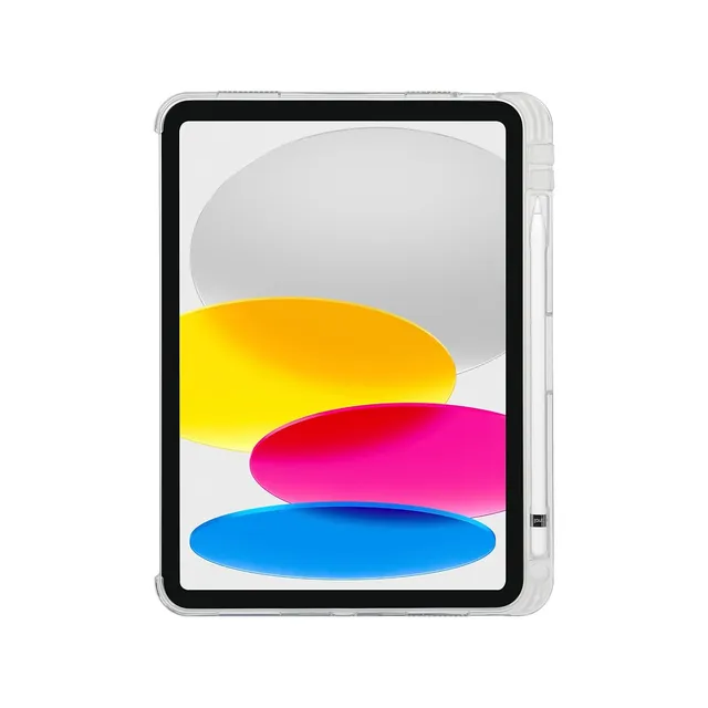 targus-click-in-clear-case-with-kickstand-for-10-9-inch-ipad-10th-gen-military-g image 1