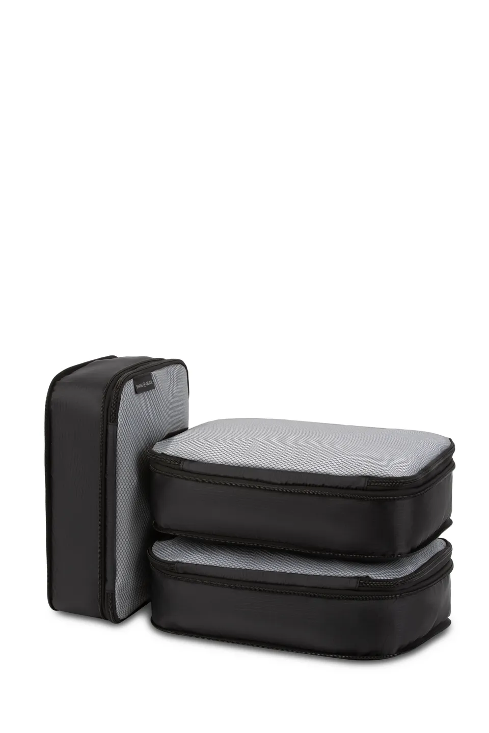 swissgear-travel-smart-3-piece-s-m-m-packing-cube-set-ripstop-polyester-mesh-top image 1