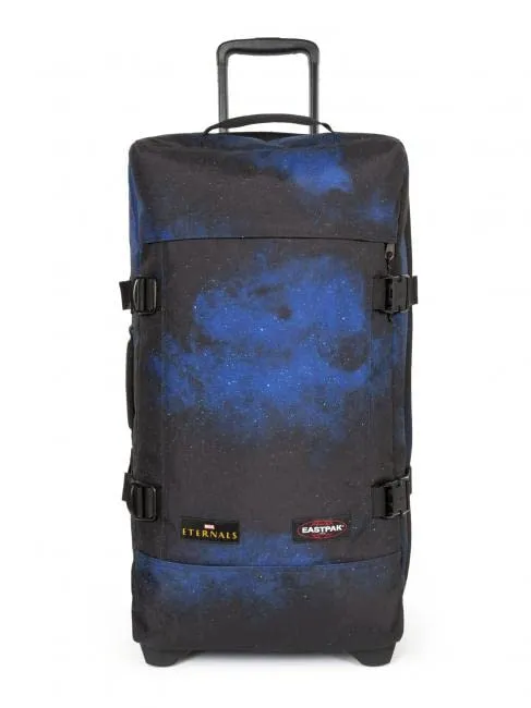 eastpak-tranverz-eternals-galact-m-rolling-suitcase-100-polyester-2-wheel-tsa-lo image 1