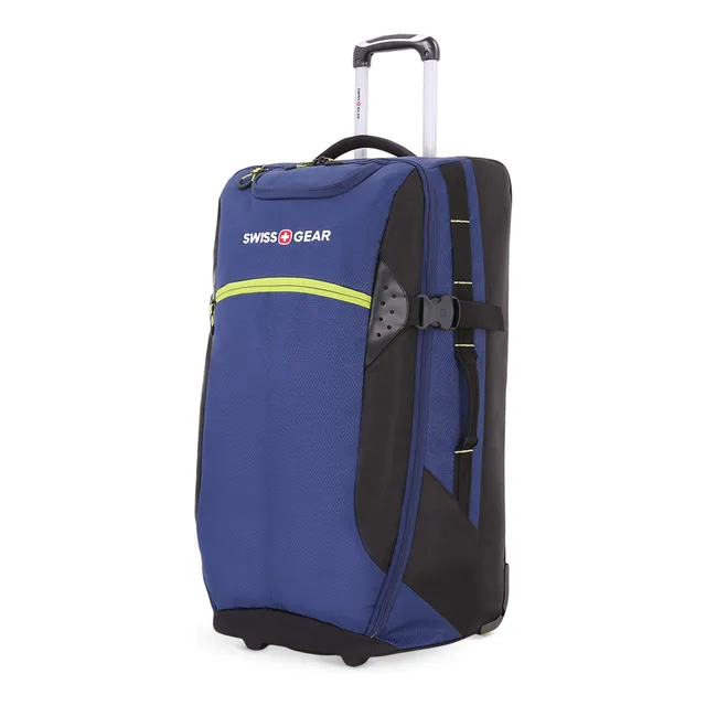 swissgear-apex-exec-wheeled-rolling-duffel-8-day-capacity-soft-shell-luggage-men image 1