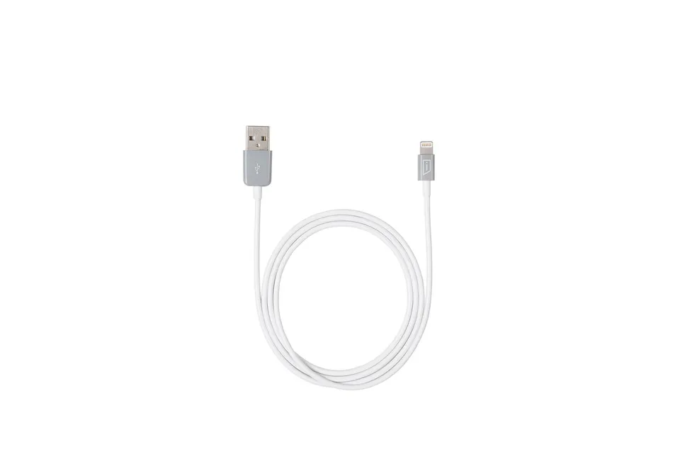 targus-apple-certified-lightning-sync-charge-cable-3-3-feet-white-gray-acc96105c image 1