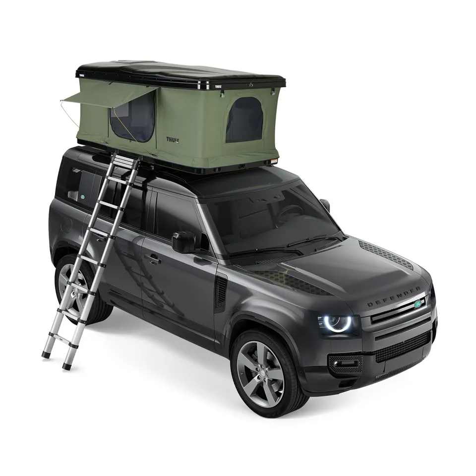 thule-basin-rooftop-tent-auto-deploys-converts-to-cargo-carrier-2-person image 1