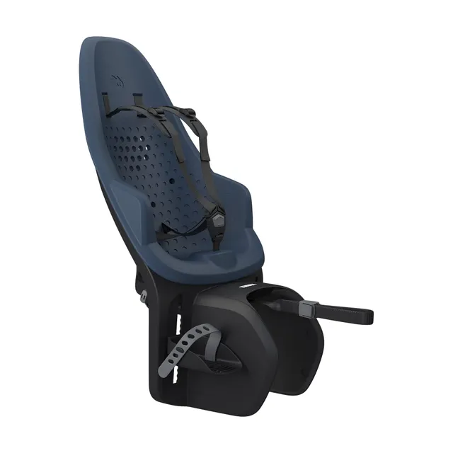 thule-yepp-2-rear-mounted-child-bike-seat-with-adjustable-footrests-5-point-harn image 1