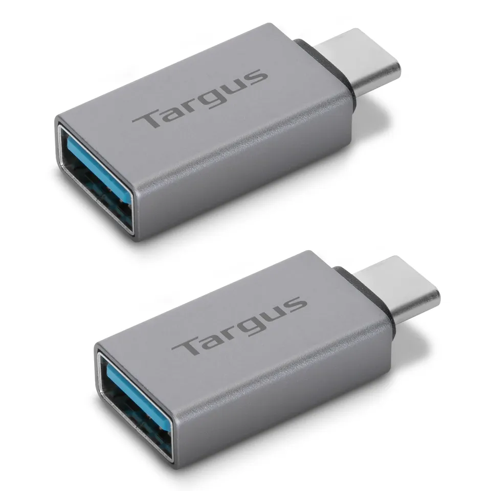 targus-usb-c-to-usb-a-adapter-2-pack-aca979gl-fast-data-transfer-compact-design- image 1