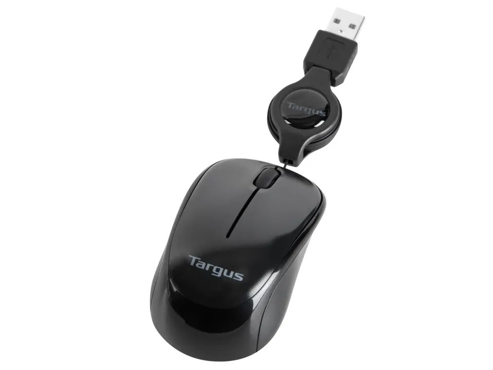 targus-compact-mouse-with-blue-trace-technology-retractable-usb-cord-mouse-for-w image 1