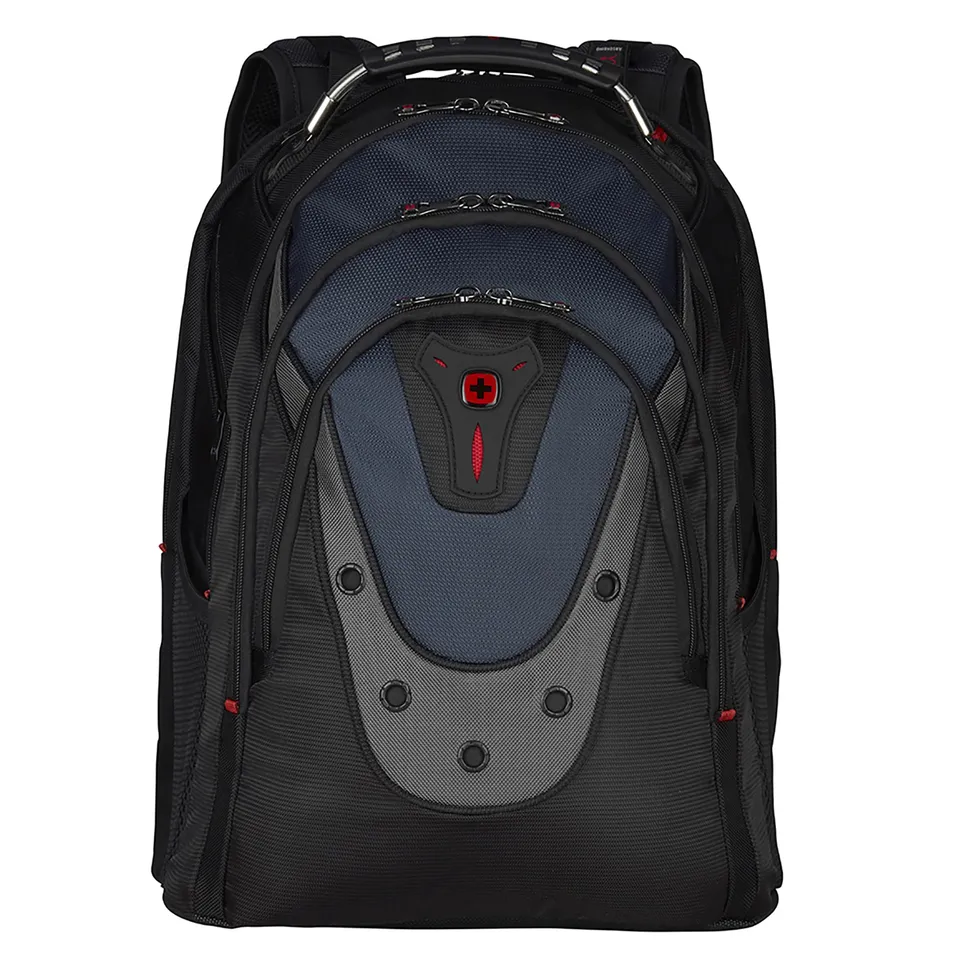 swissgear-wenger-ibex-17-inch-laptop-backpack-black-gray-blue image 1