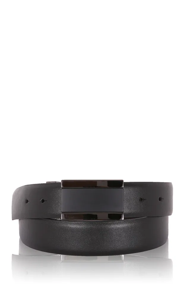 swissgear-plaque-buckle-xlarge-leather-belt-reversible-large-plaque-design image 1