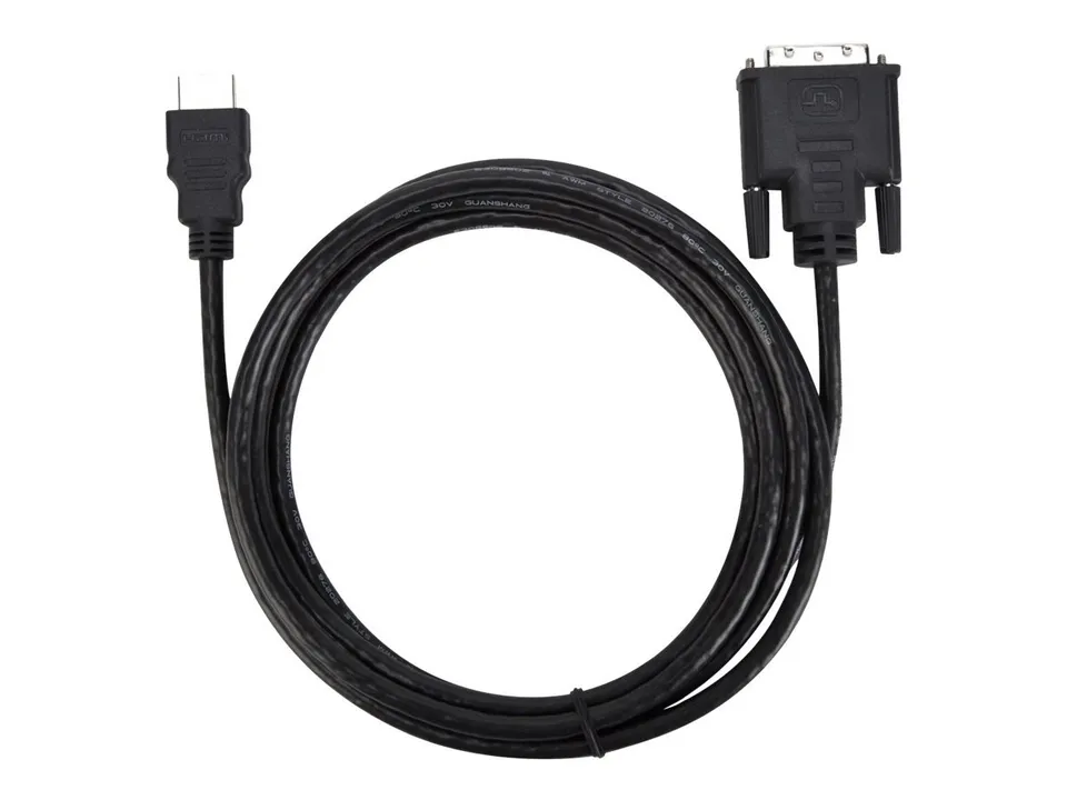 targus-1-8m-hdmi-m-to-dvi-d-m-cable-6-ft-black image 1