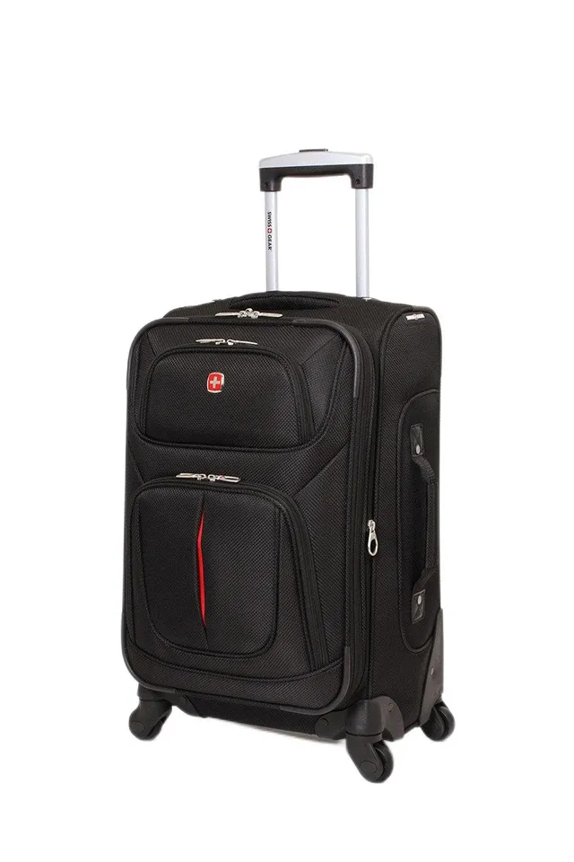 swissgear-sion-expandable-spinner-luggage-set-21-carry-on-25-checked-black-red image 1