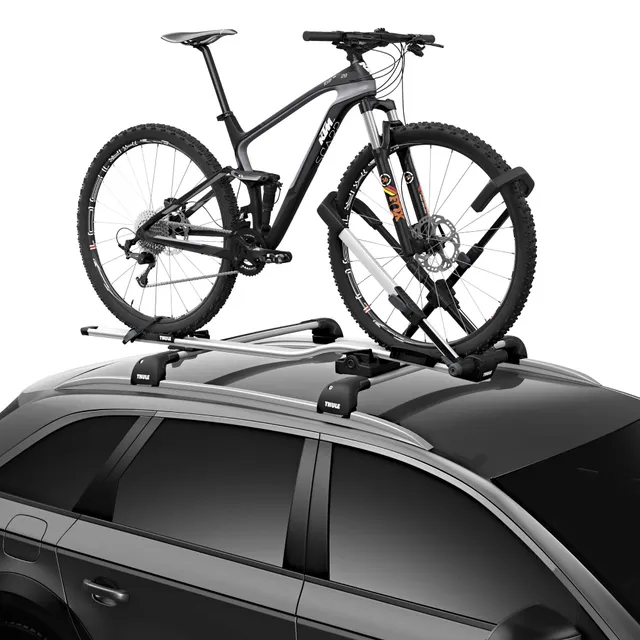 thule-upride-roof-bike-rack-universal-upright-no-frame-contact-fits-20-29-wheel- image 1