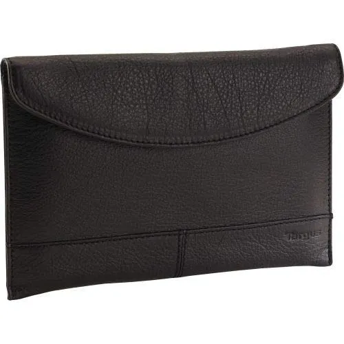 targus-truss-sleeve-for-tablet-e-reader-soft-leather-case-with-magnetic-closure- image 1