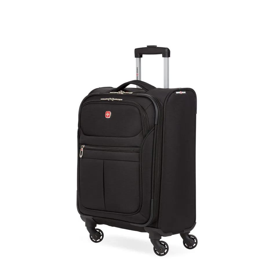 swissgear-4010-softside-spinner-carry-on-18-inch-luggage-black image 1