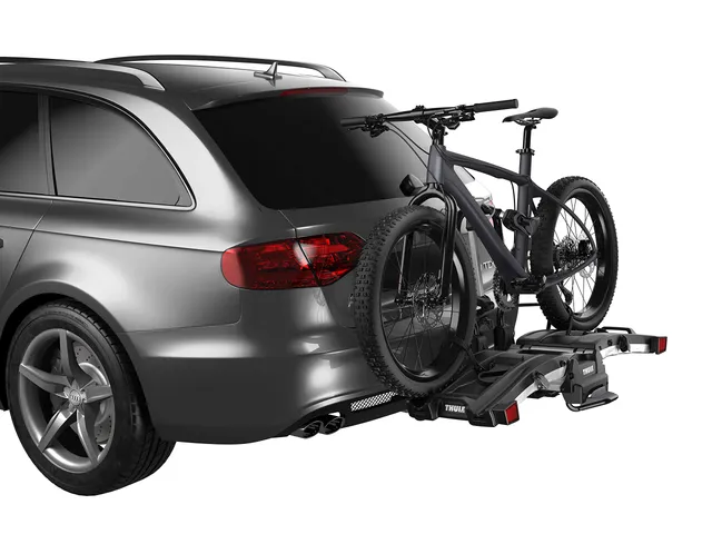 thule-easyfold-xt-2-hitch-bike-rack-e-bike-compatible-fits-1-25-2-receivers-tool image 1