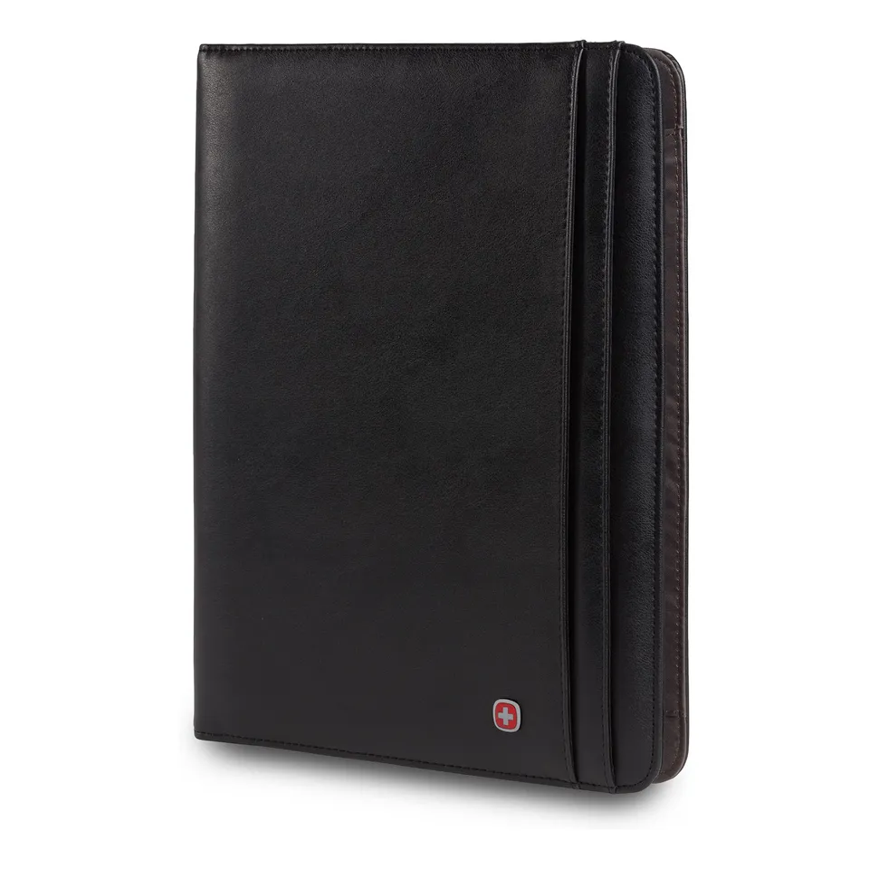 swissgear-wenger-merit-padfolio-padded-document-organizer-black image 1
