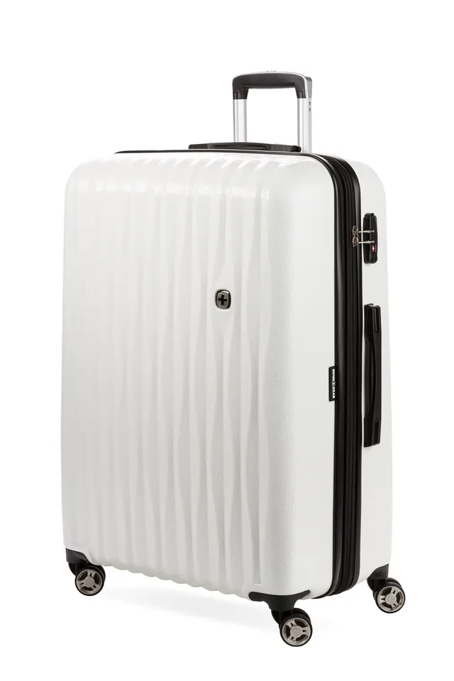 swissgear-energie-large-checked-spinner-hardside-polycarbonate-luggage-8-wheel-d image 1