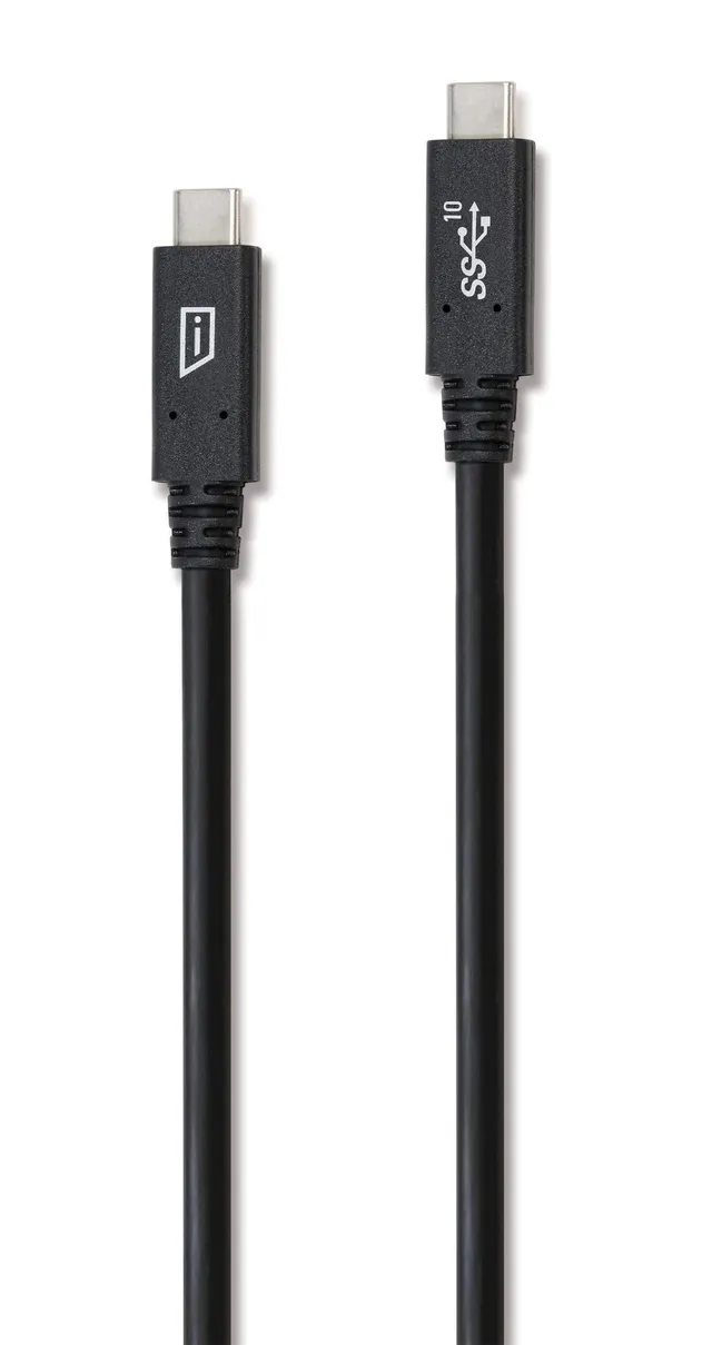 targus-istore-usb-c-to-usb-c-1m-sync-charge-cable-black-acc1001cai image 1