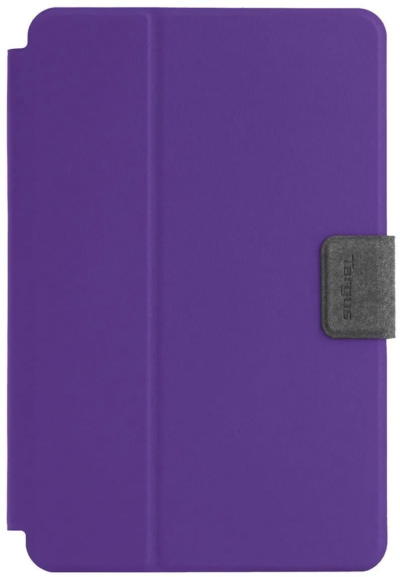 targus-safe-fit-360-rotating-universal-tablet-case-for-7-8-devices-purple-thz600 image 1