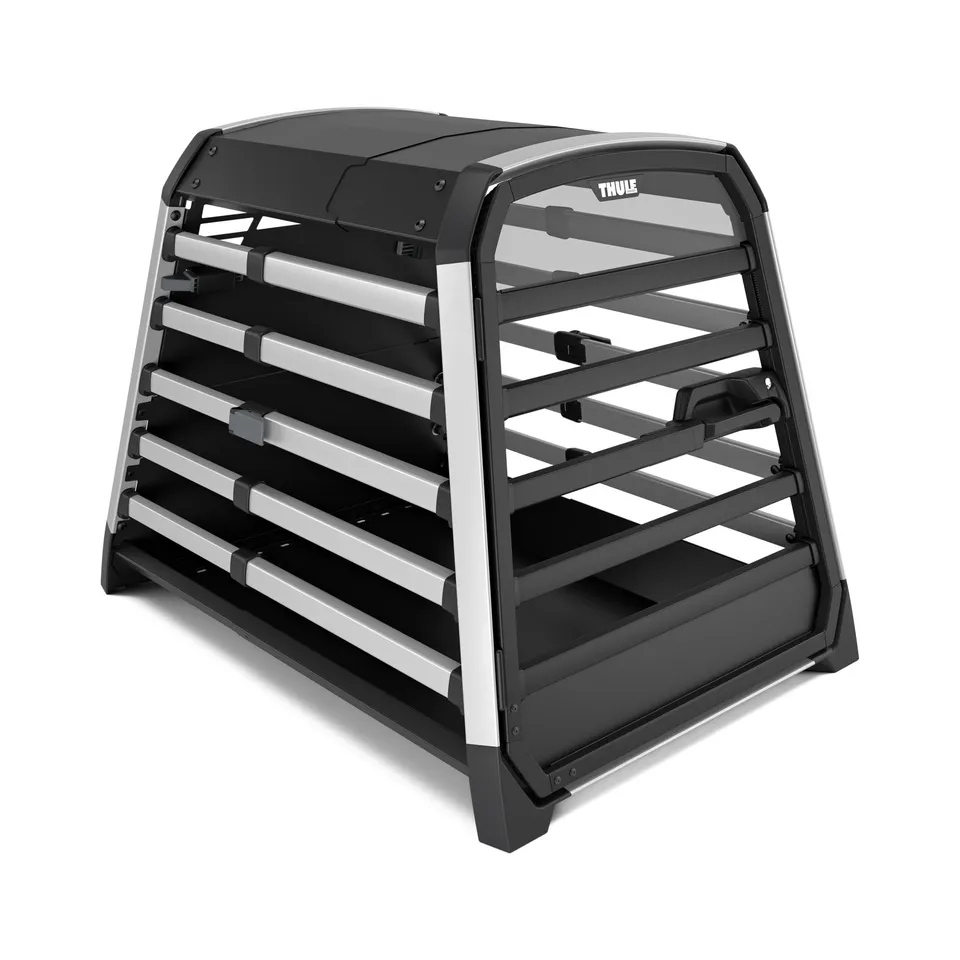 thule-allax-dog-crate-xl-crash-tested-adjustable-depth-for-trunk-use-only image 1
