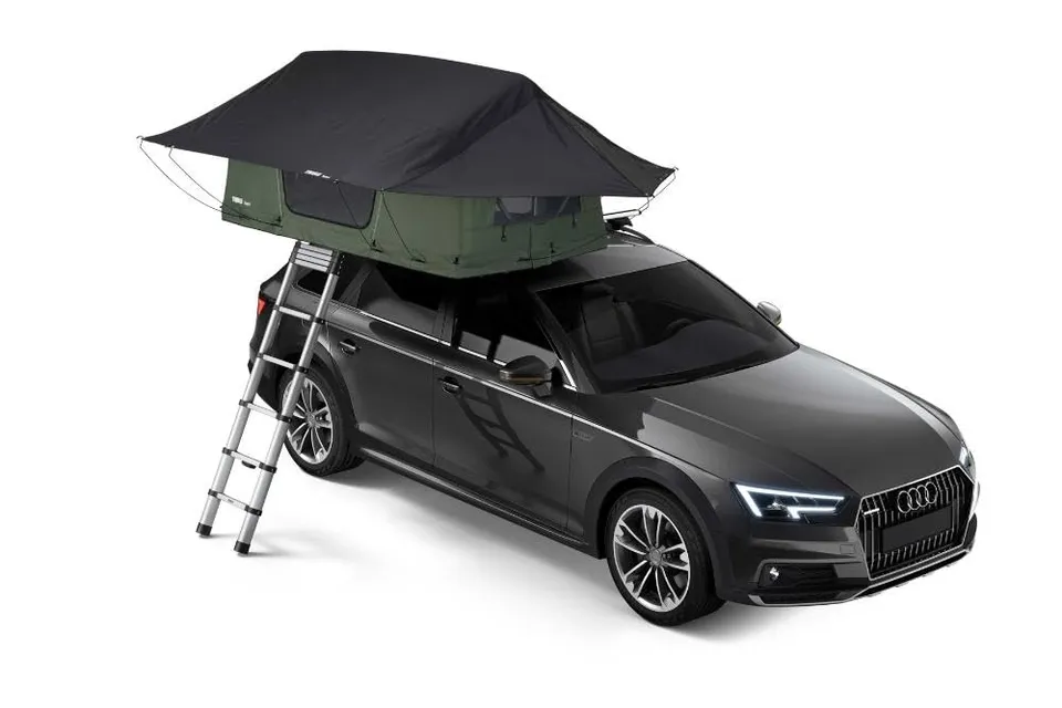 thule-tepui-foothill-low-profile-rooftop-tent-lightweight-telescopic-poles-panor image 1