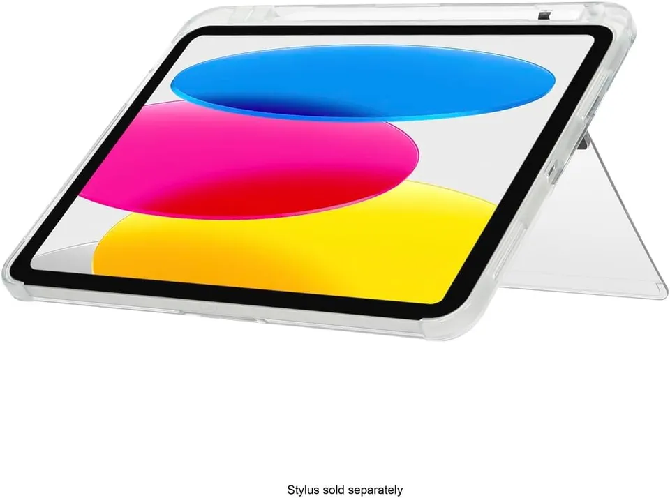 targus-click-inclear-case-for-ipad-10-9-10th-gen-clear-back-slim-protection image 1