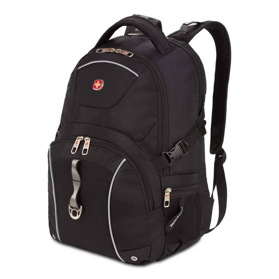 swissgear-3258-laptop-backpack-for-men-and-women-fits-17-laptops-black-travel-wo image 1
