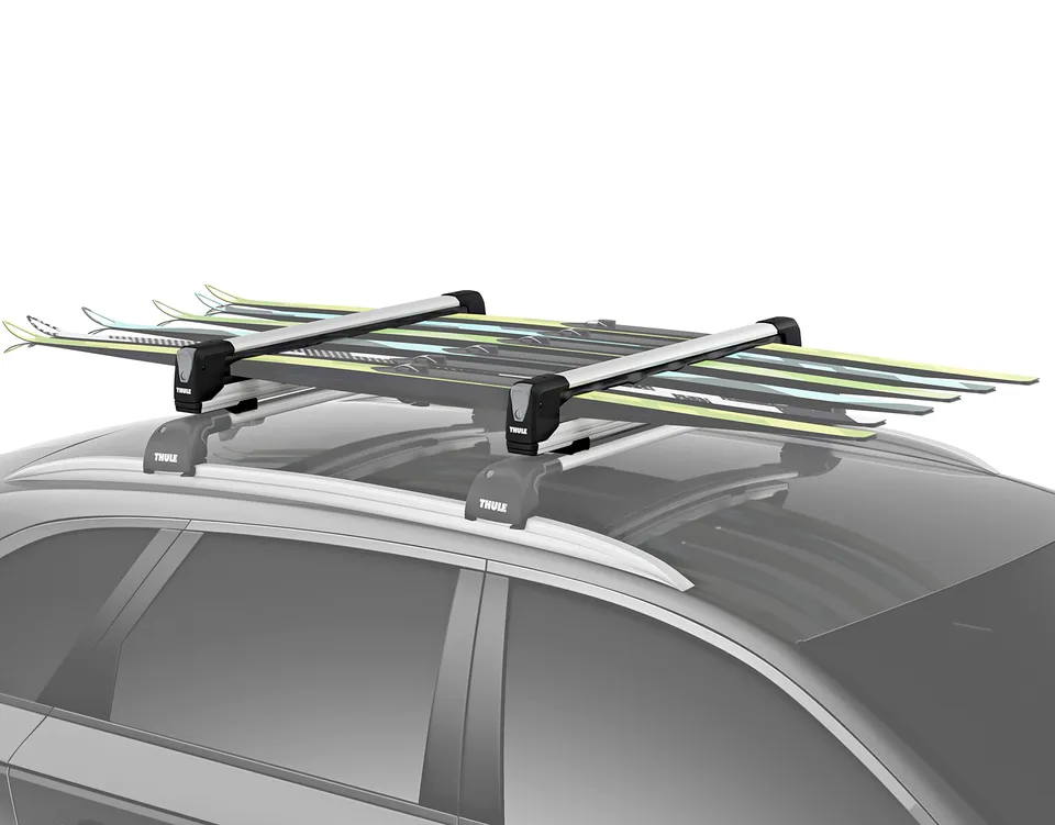thule-snowpack-extender-ski-snowboard-rack-6-pairs-skis-4-boards image 1