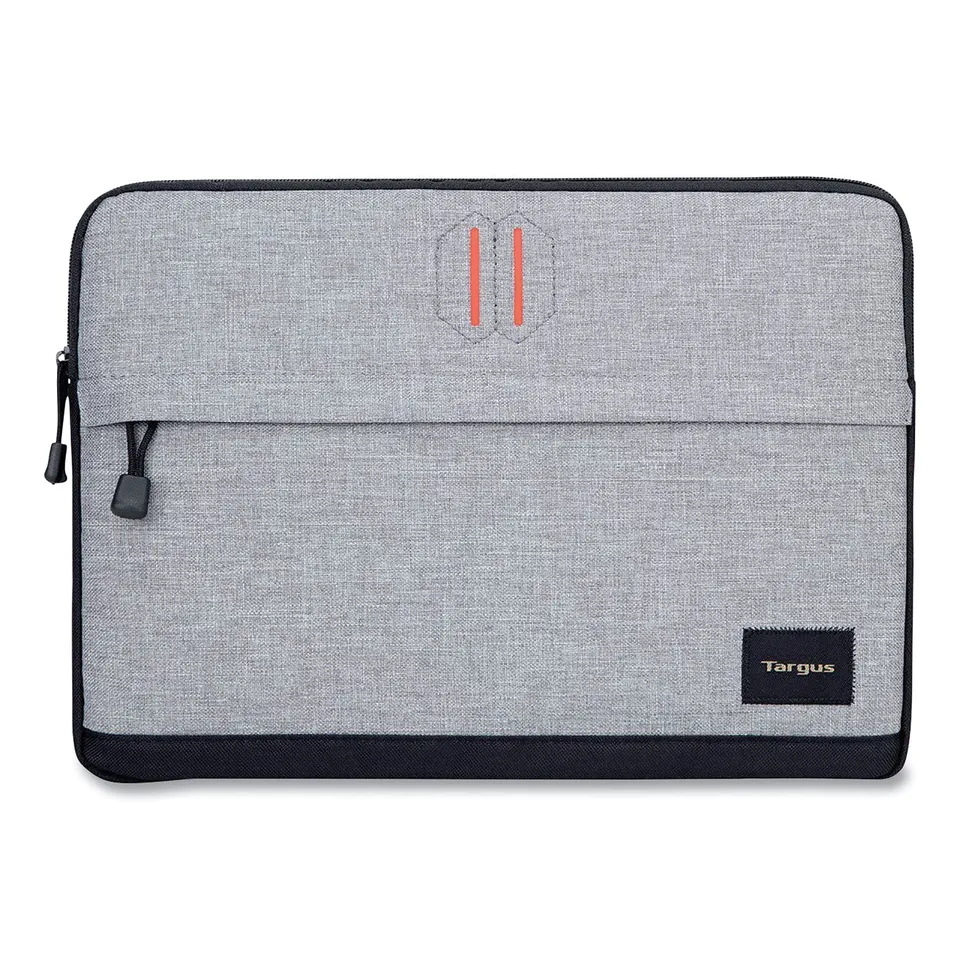 targus-strata-sleek-travel-laptop-sleeve-for-13-3-inch-laptops-gray-pewter-tss62 image 1