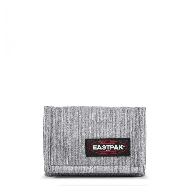 eastpak-crew-slim-wallet-with-keychain-ring-sunday-grey image 1