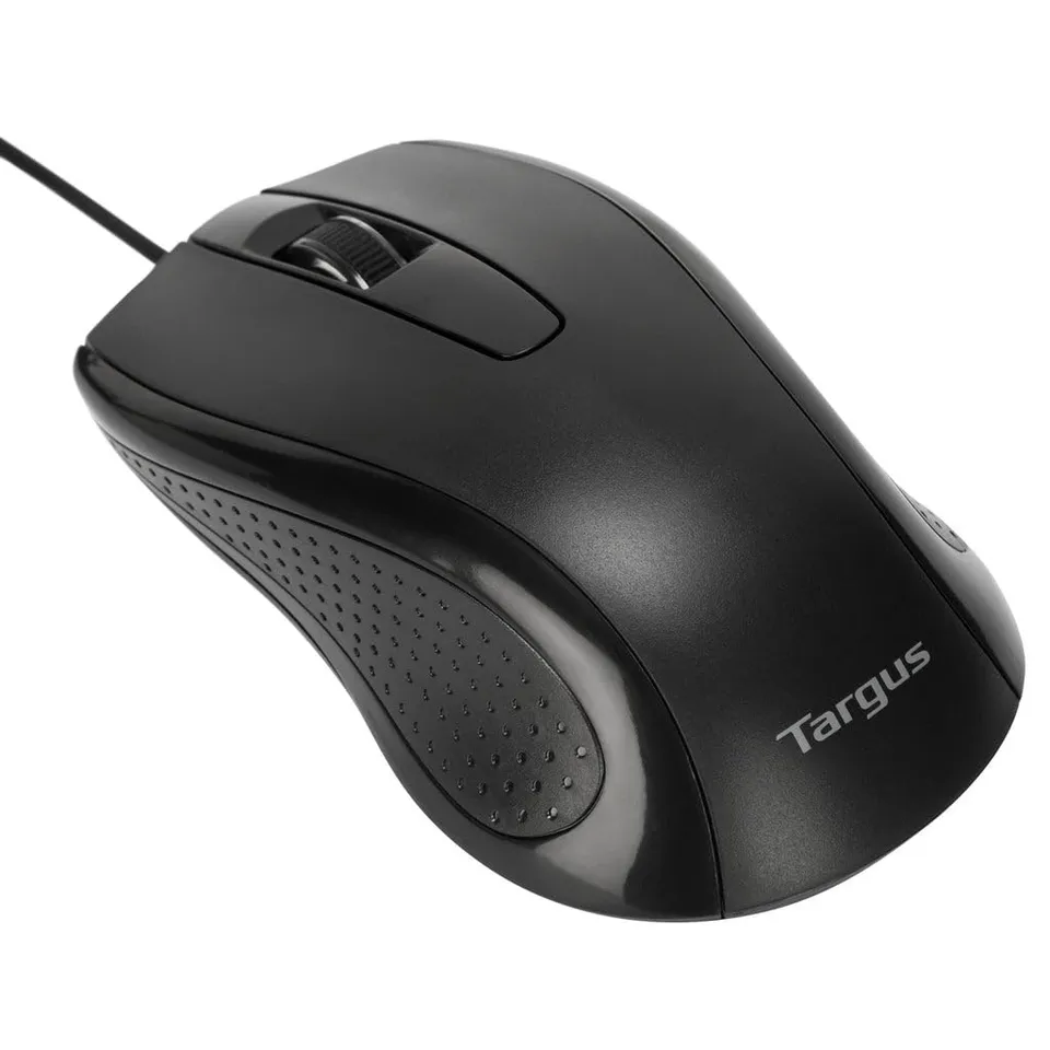 targus-full-size-optical-wired-mouse-with-5ft-usb-cord-1000-dpi-defenseguard-bla image 1