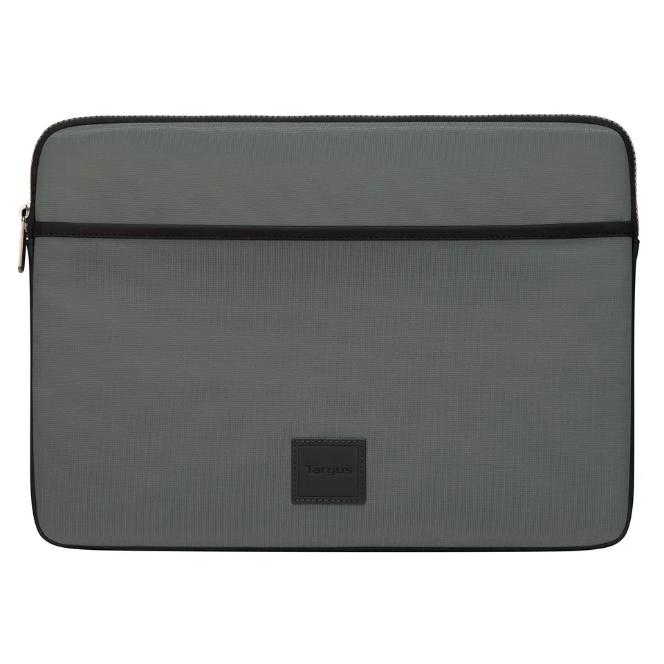 targus-urban-protective-laptop-sleeve-for-13-14-inch-laptops-olive-slim-and-styl image 1