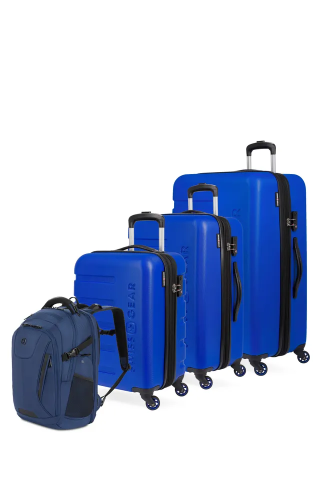swissgear-pro-traveler-bundle-3-piece-spinner-set-travel-tech-elite-backpack image 1