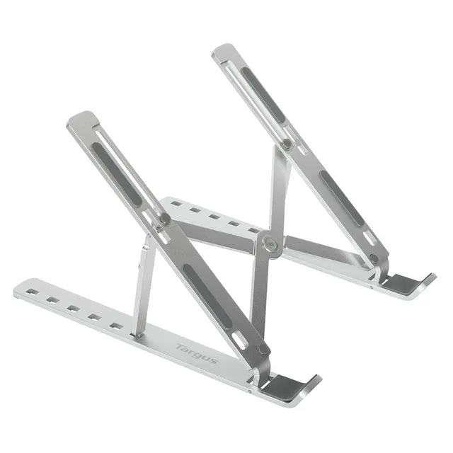 targus-portable-ergonomic-laptop-tablet-stand-6-adjustable-heights-aluminum-fits image 1