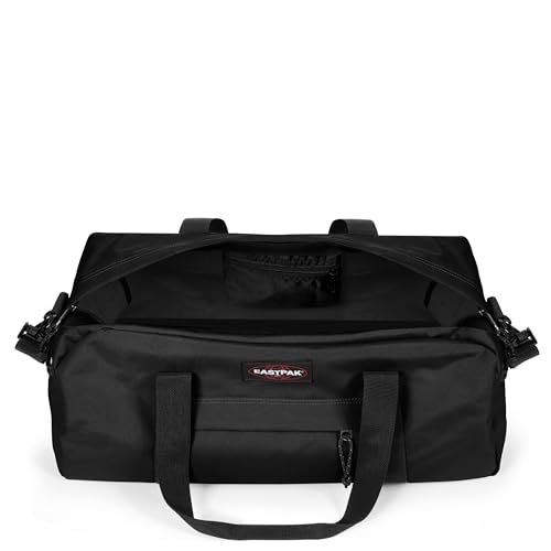 eastpak-station-duffle-bag-vegan-travel-luggage-black-medium image 7